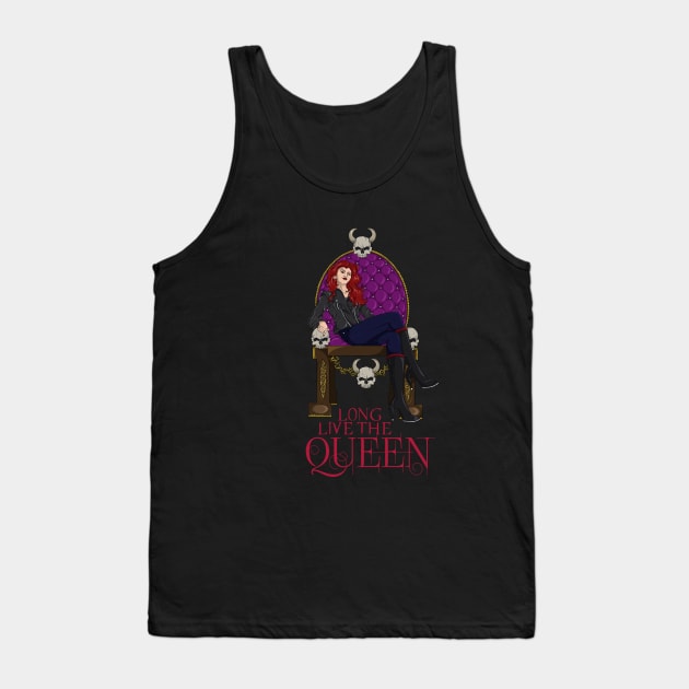 Long Live the Queen Tank Top by TheTrickyOwl